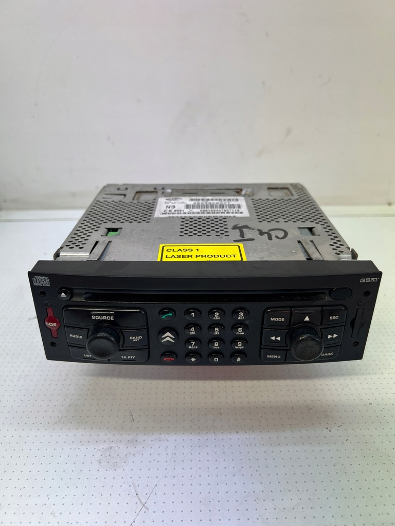 фото №1, Радио cd навигация citroen c4 96590503xt