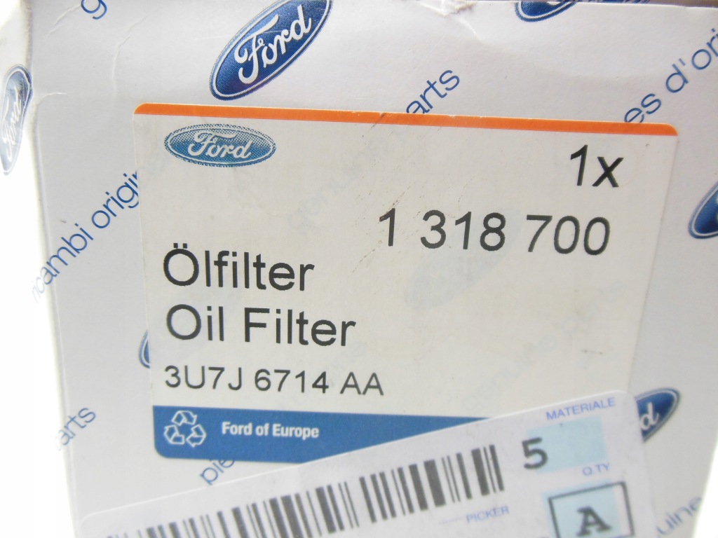 Фільтр оливи 1.9 дизель ford galaxy 11/1997 - 03/2000 оригінальний номер 1318700 Зі Шроту