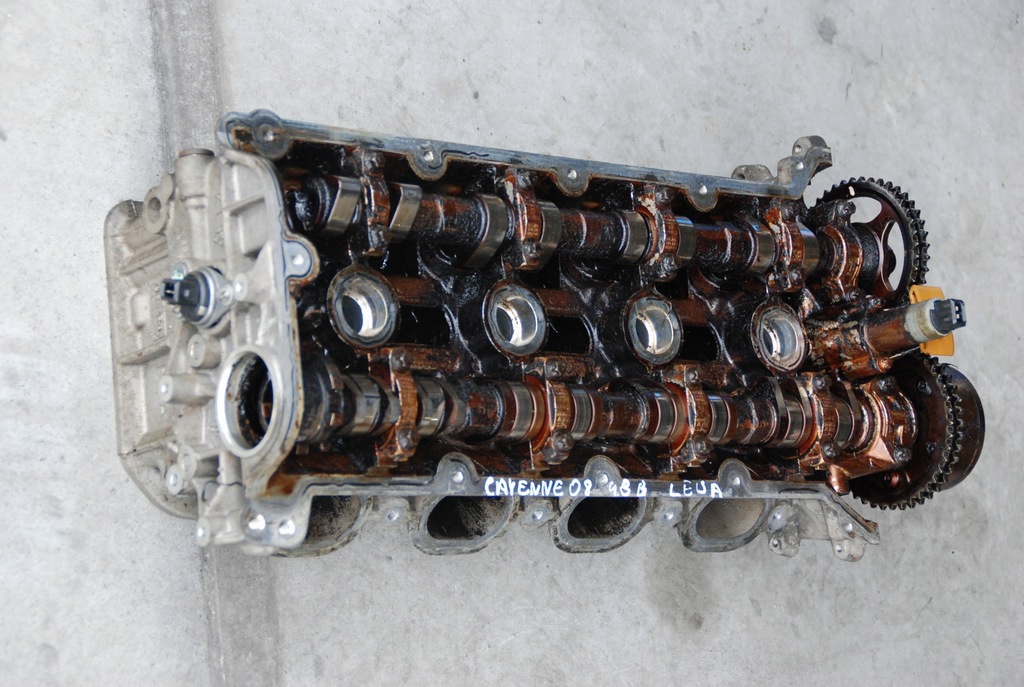 фото №5, Porsche cayenne 4.8 7l5 головка левая валы