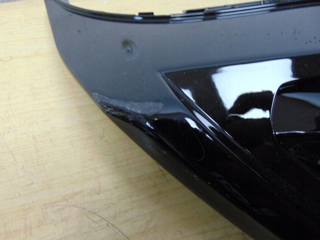 фото №5, Накладка бампера задняя диффузор vw golf vii r-line