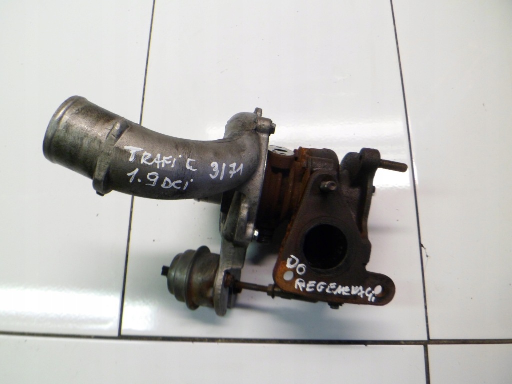 фото №1, Renault trafic 1.9dci турбонагнетатель 8200091350
