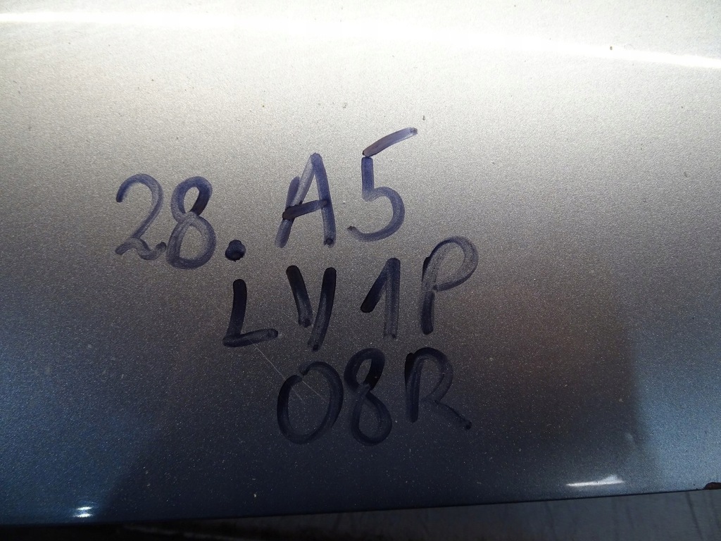 фото №7, Капот кришка перед передня двигуна audi a5 8t b8 ly1p