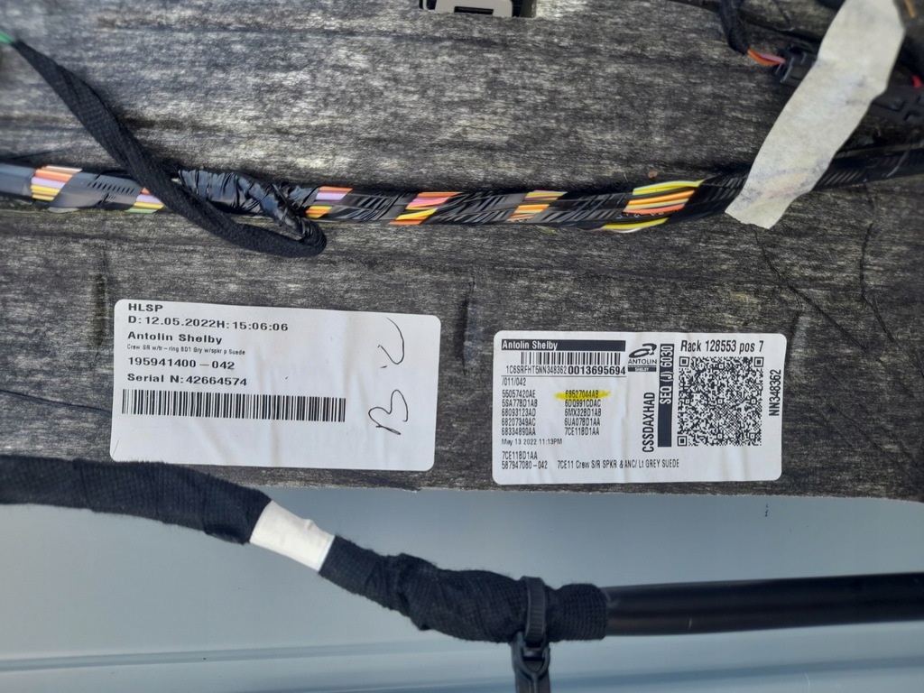 фото №9, Dodge ram v 19- потолок alcantara crew cab usa