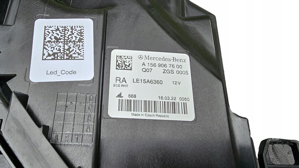фото №13, Лампа права перед full led mercedes gla x156 lift a1569067600 oryg new