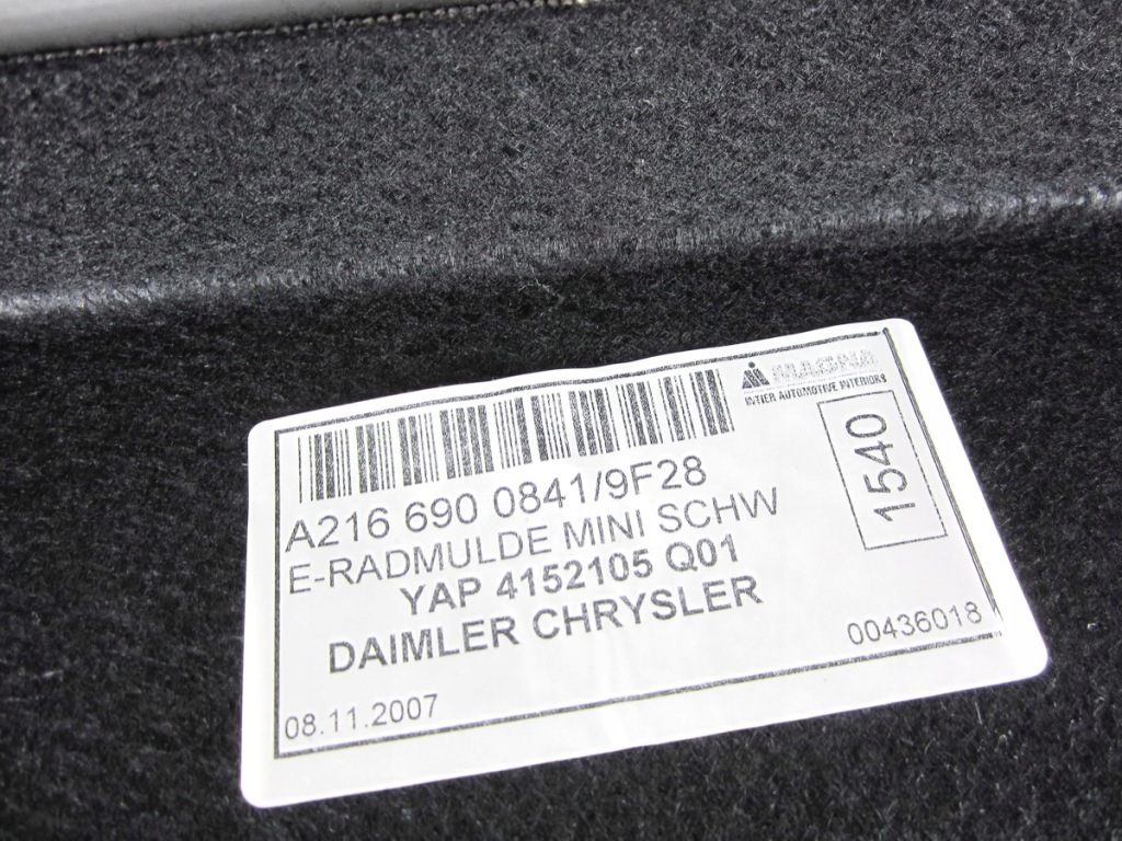 Бардачок ніша багажника mercedes cl w216 c216 Зі Шроту