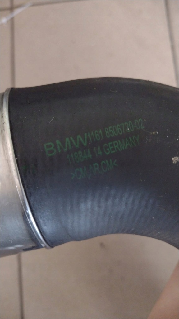 фото №3, Труба wąż інтеркулер mini countryman r60