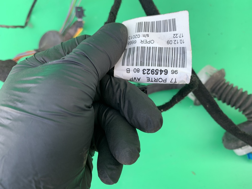 фото №12, Джгут двері правий перед peugeot 308 i t7 07- eu