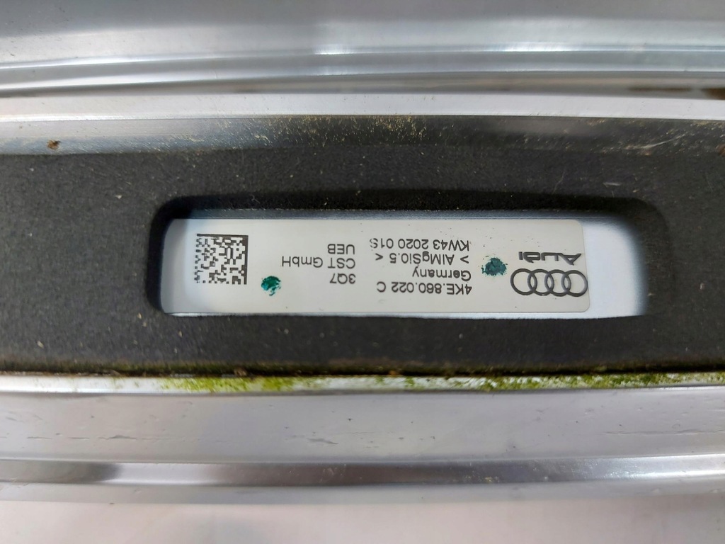 фото №6, Audi q8 e-tron suv рейлинг крышный левый lub правый рейлинги кровельные 4ke860022c