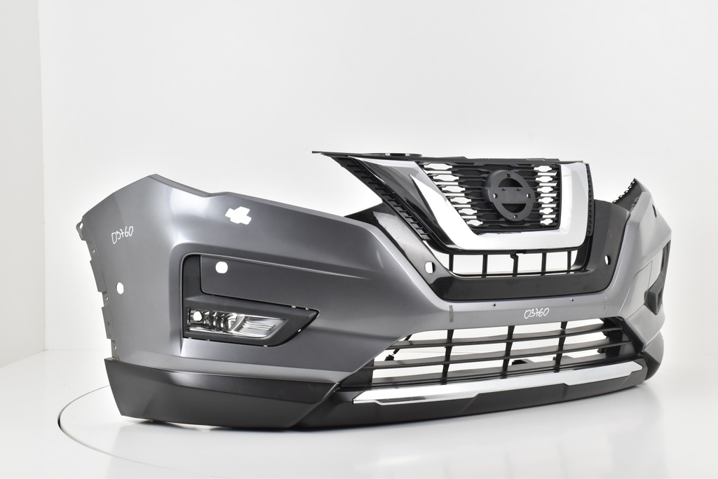 фото №9, Nissan x-trail xtrail lift 2017- бампер передній