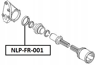 фото №2, Підшипник підпори піввісь ford c-max 03-, fiesta fusion 95-, focus ii 04-, mon