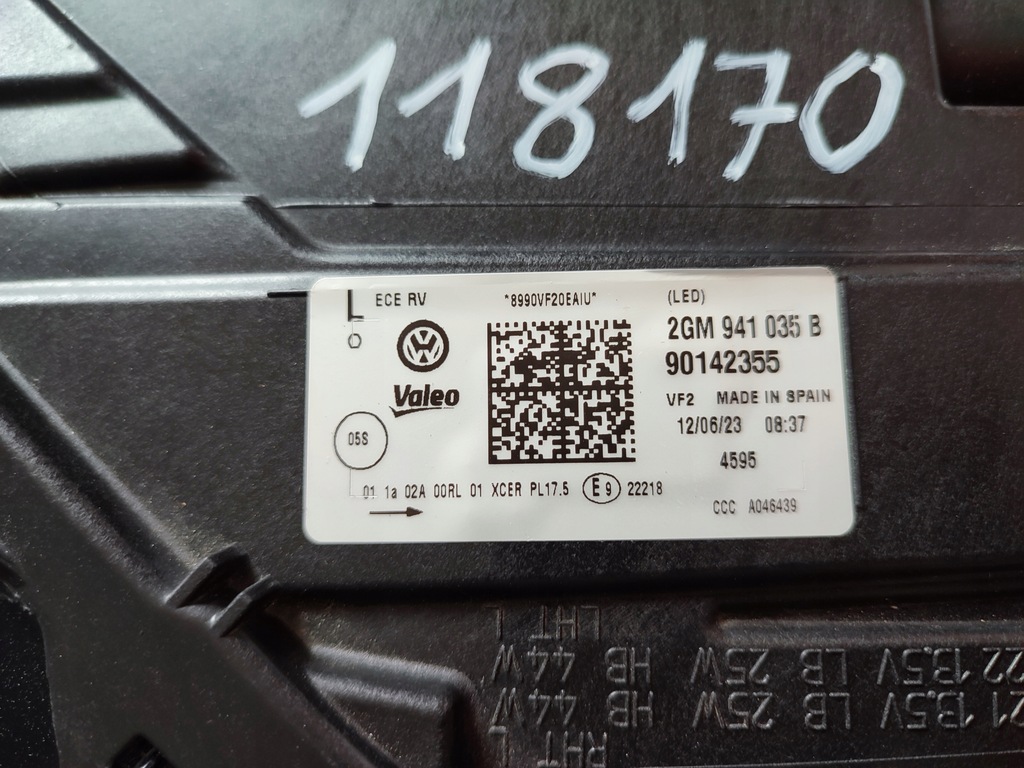 фото №13, Vw t-cross 2gm лампа левая перед full led 2gm941035b