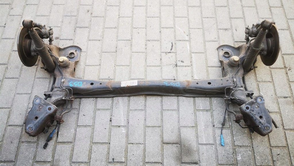 фото №6, Citroen ds3 oś балка подвеска полный задняя
