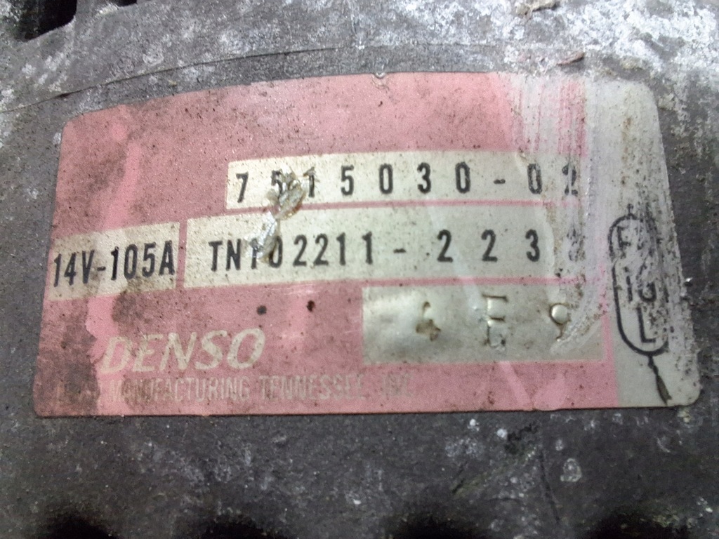 фото №6, Генератор 7515030-02 mini cooper s 1.6 компресор