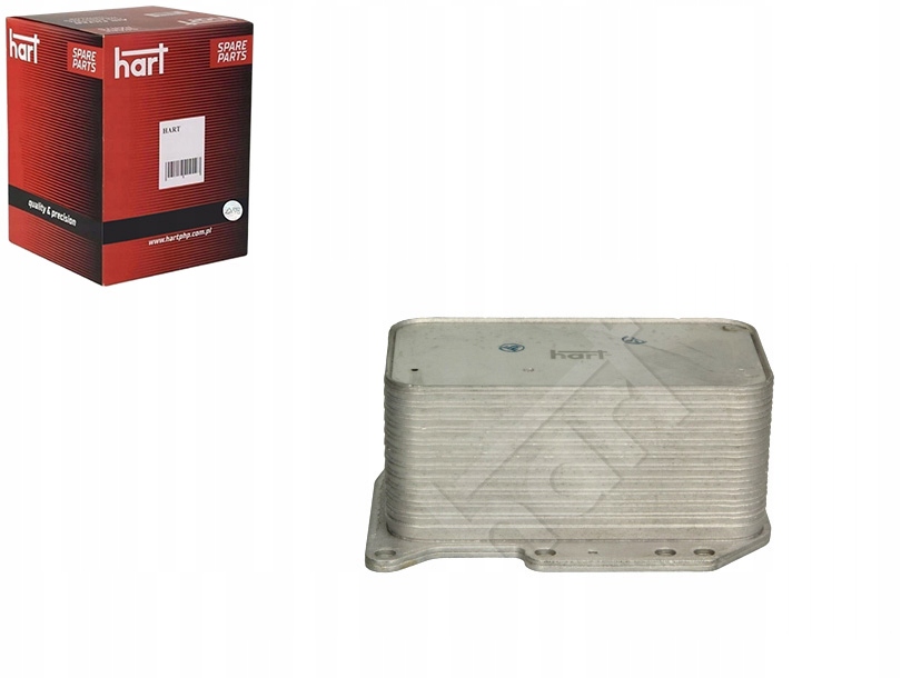 фото №1, Hart 628 383 радіатор оливи, олія двигунний