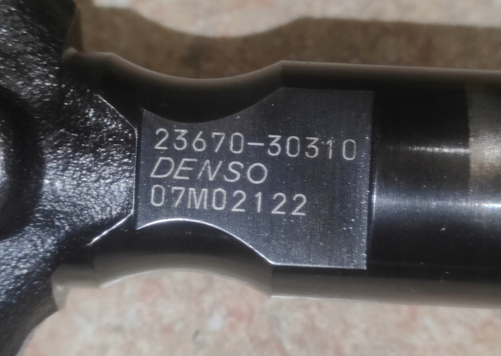 фото №8, Инжектор toyota 2.5 d4d 23670-30310 проверенный
