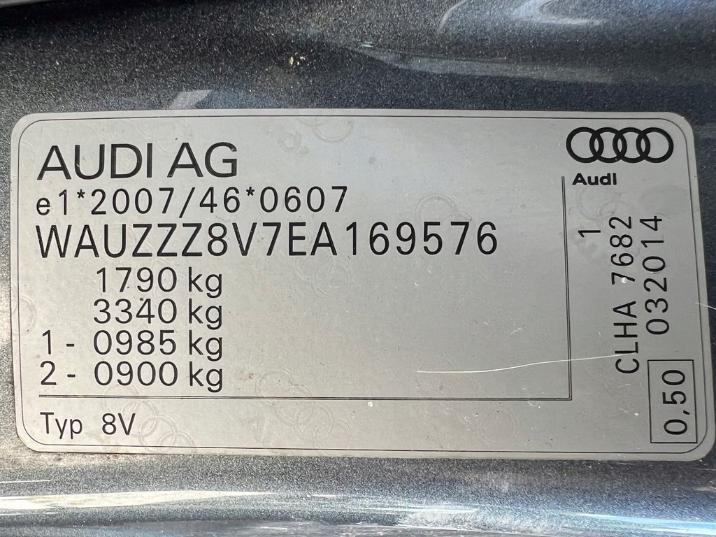 фото №11, Кришка багажника багажника задня задня 3d 3 двері a3 8v