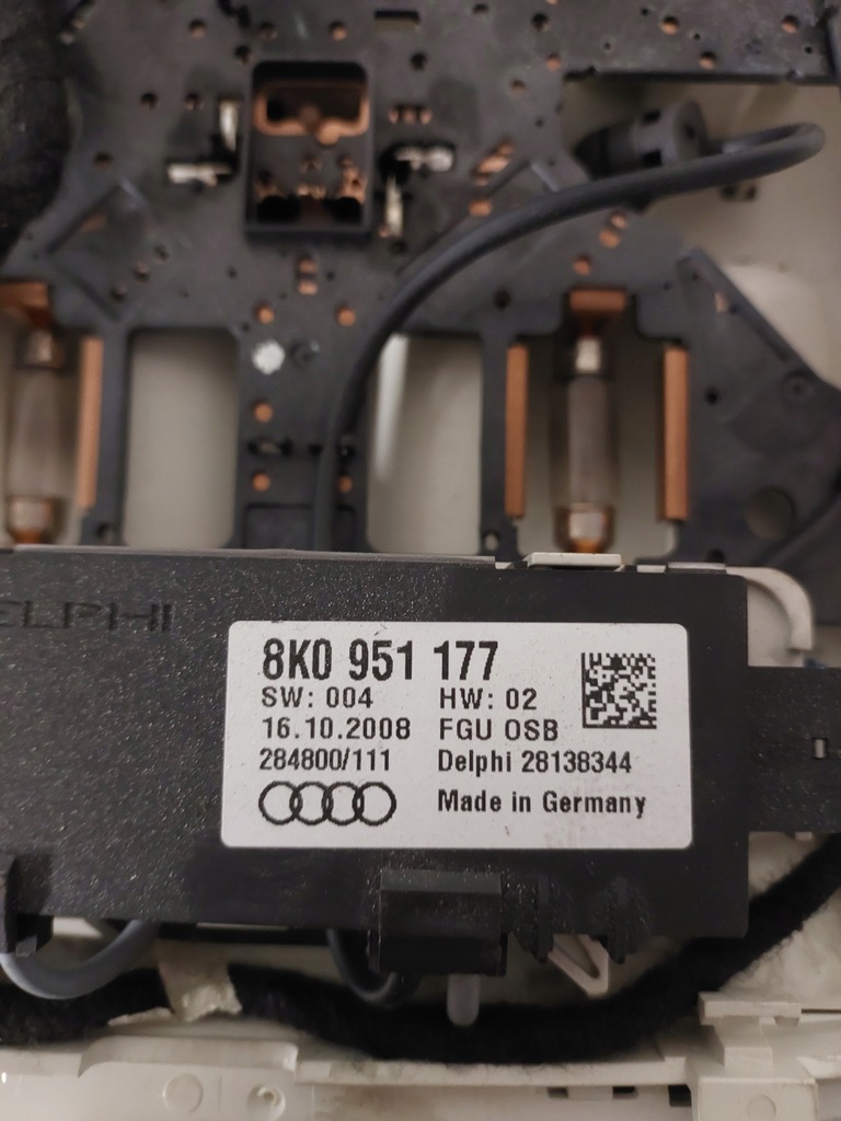 фото №6, Лампа стельовий audi a4 a5 8t