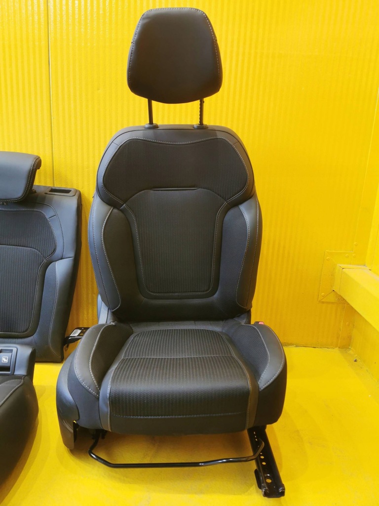 фото №11, Renault megane iv hb lift сиденье заднее сиденье обшивки туннель подогрев чёрные 20r.-