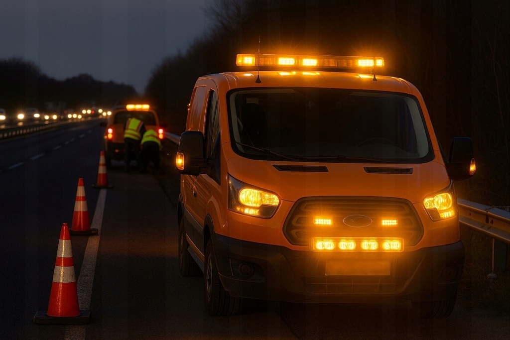 4x stroboskopowa лампа led предупредительная оранжевая pomoc эвакуатор 12v 24v Цена