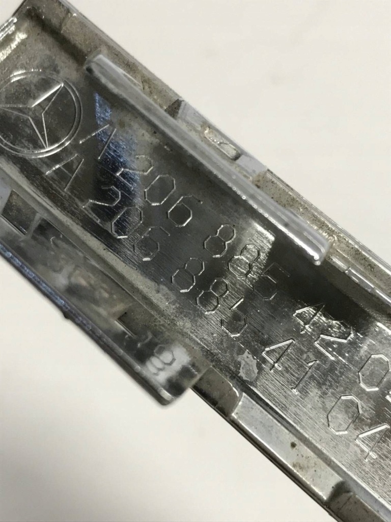 фото №8, Mercedes-benz c w206 молдинг хром бампера заднего lewego a2068853904