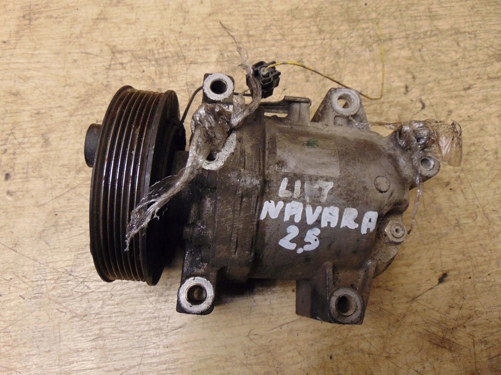 фото №1, Компрессор кондиционера nissan navara 2.5 dci