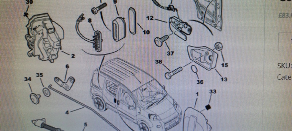 фото №8, Новий датчик двері розсувних peugeot bipper citroen nemo psa:6366g2