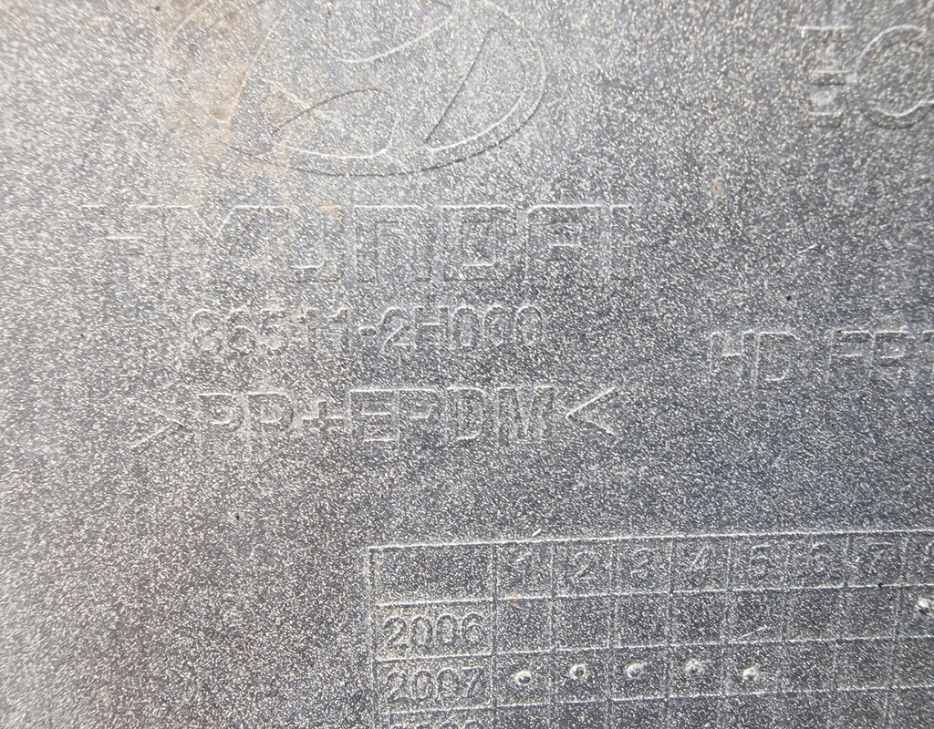 фото №10, Hyundai elantra iv 86511-2h000 07-10 бампер перед передній оригінал