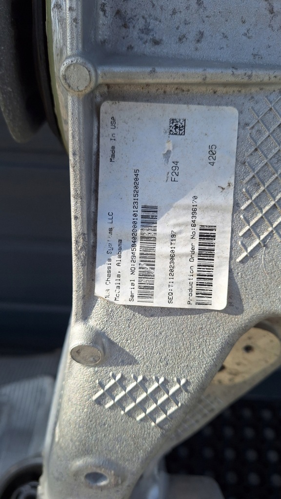 фото №9, Mercedes eqs v297 подрамник заднего подвеска