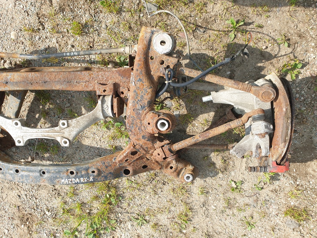 фото №7, Балка задняя oś подвеска задняя mazda rx-8