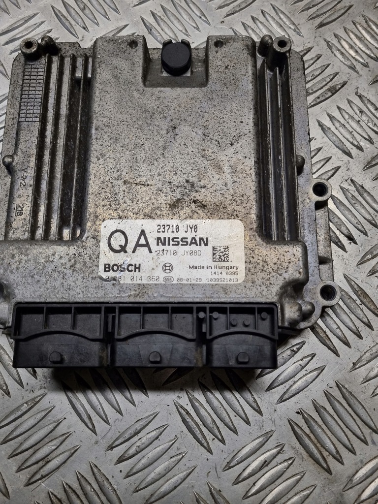 фото №1, Бортовой компьютер двигателя renault 0281014360