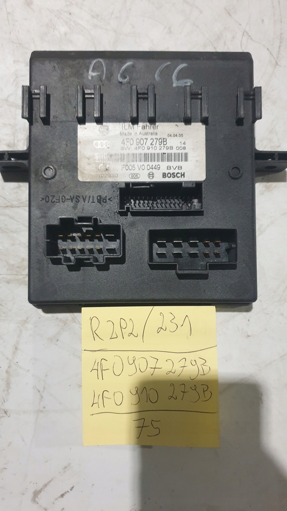 фото №1, Модуль света audi a6 c6 4f0907279b 4f0910279b