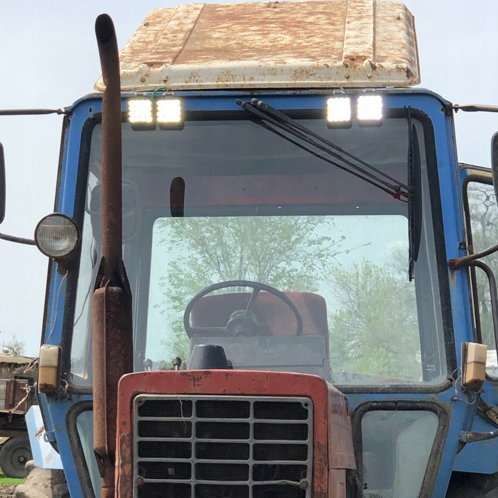 фото №12, Лампа робоча 16 led протитуманна фара 48w 12v 24v світлодіодна