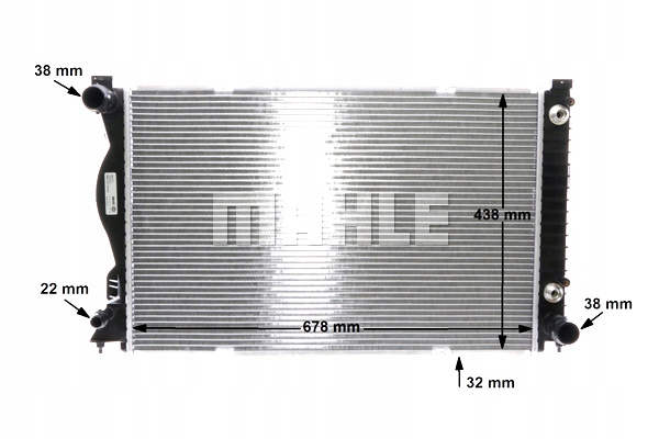 фото №9, Радіатор двигуна wody audi a6 allroad c6 a6 c6 2.4-3 #petrolhead pro+ kit5