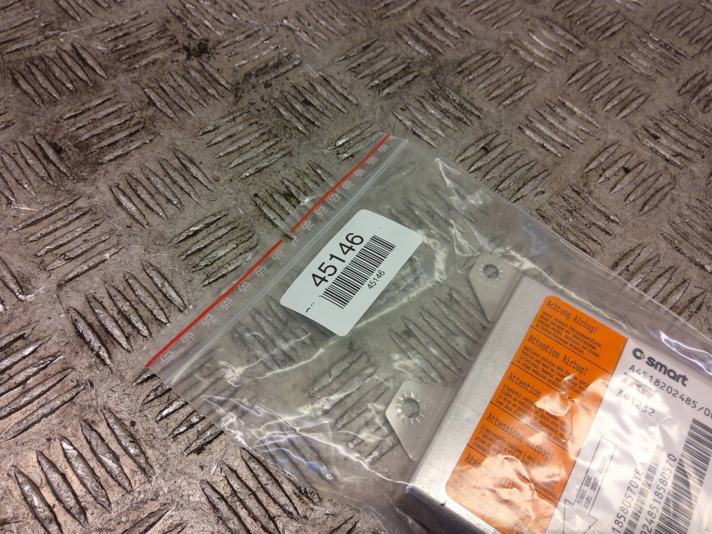 фото №2, Блок керування подушка безпеки smart fortwo ii a4518202485