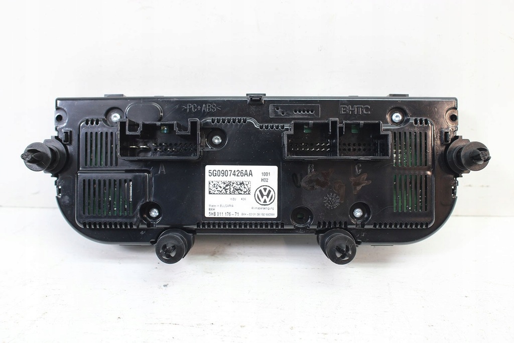 фото №6, Vw golf 7 vii b8 панель кондиціонера кондиціонер 5g0907426aa модуль блок керування nawie