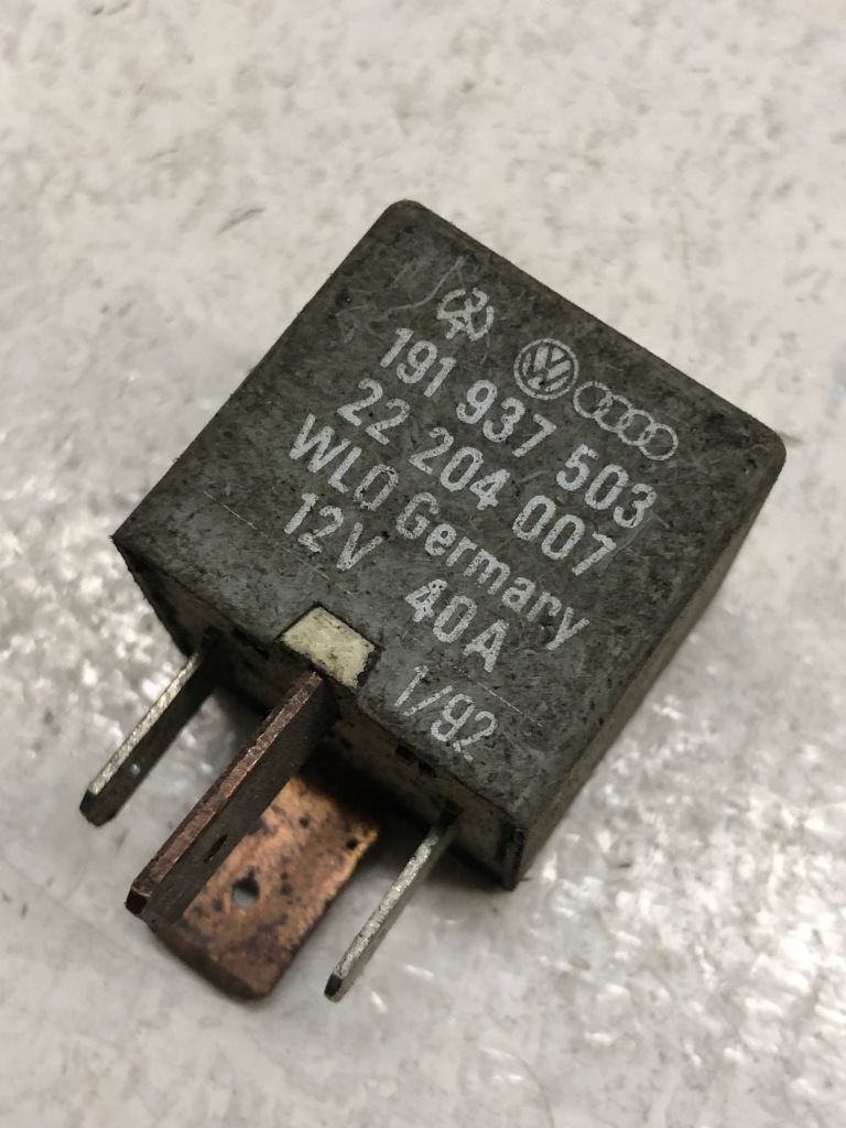 фото №1, Реле vag 191937503