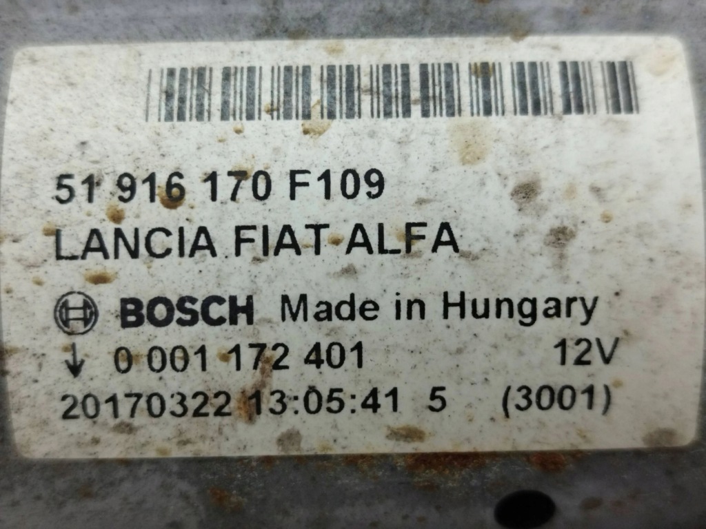 2017 fiat tipo стартер 51916170f109 Зі Шроту