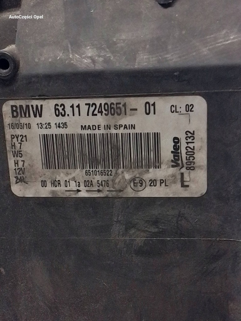 фото №9, Bmw 1 e82 лампа лівий перед anglik 7249651