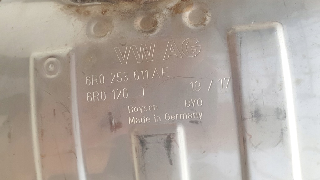 Выхлоп гаситель конечный vag audi 6r0253611ae 8xa253181r 8v0253826c Цена