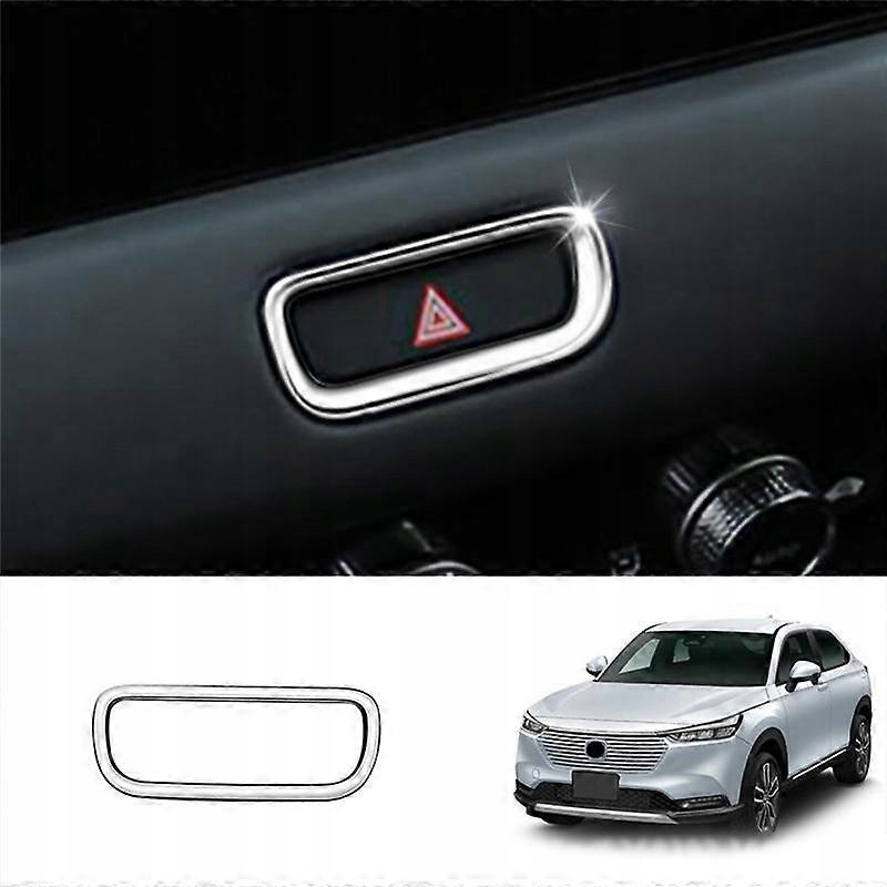 фото №5, Ng light button switch cover trim for honda vezel hr-v hrv 2021 2022 хром