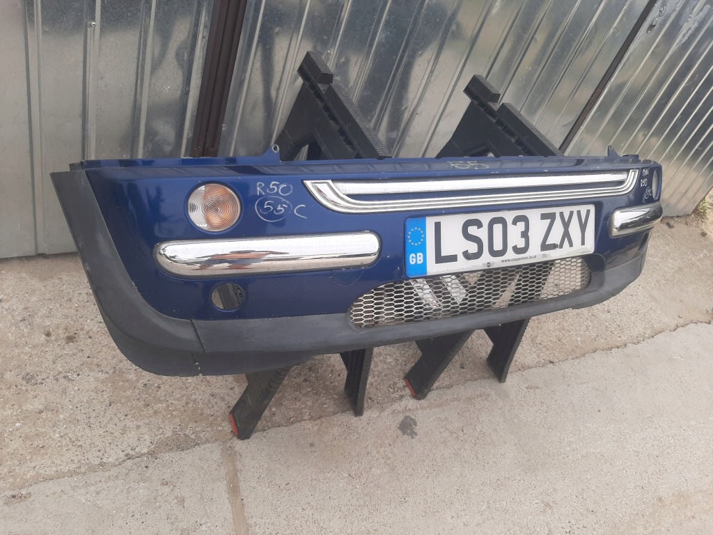 фото №2, Бампер перед передний mini cooper r50 indi blue 862/5