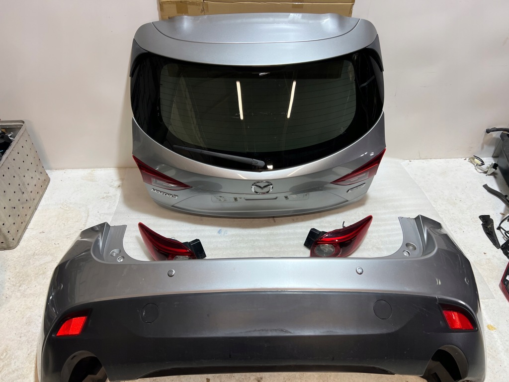фото №4, Mazda 3 бампер rok 2016 цвет 38p