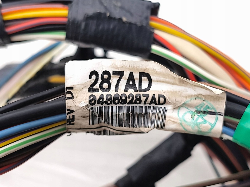 фото №12, Chrysler grand voyager v джгут кришки багажника 2009 287ad