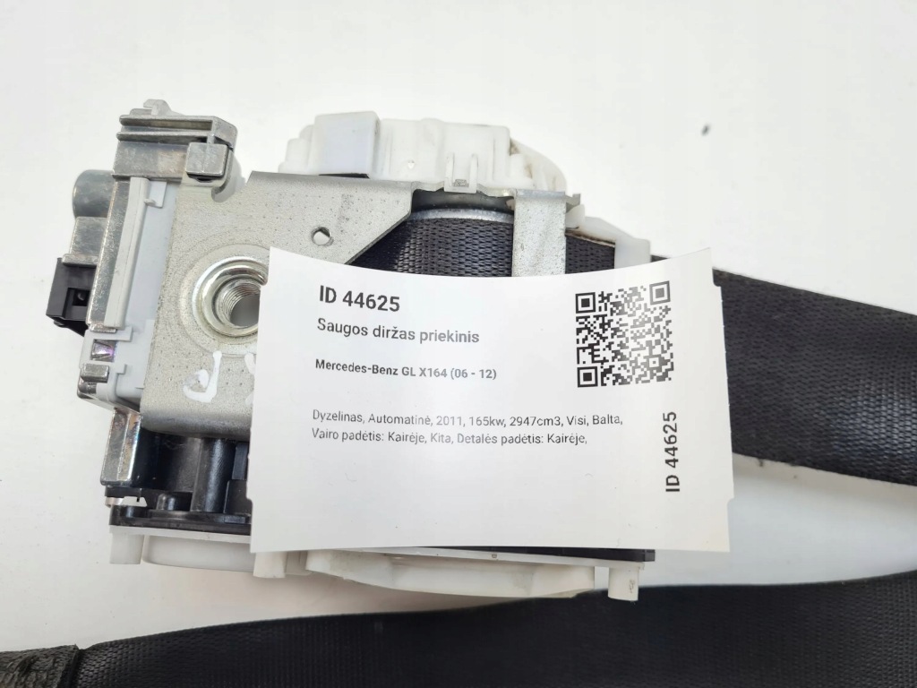 Купить 2011 mercedes-benz gl x164 передний ремень безопасности 34049522b