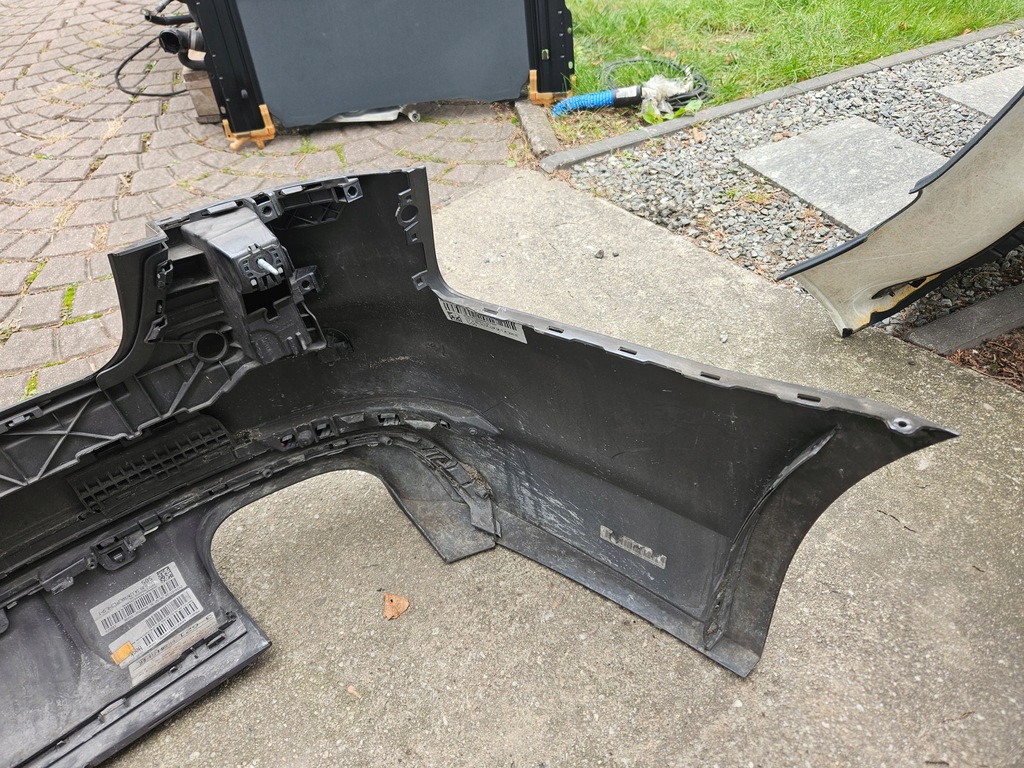 фото №11, Бампер задняя задний audi s4 b9 8w sedan przed liftingiem