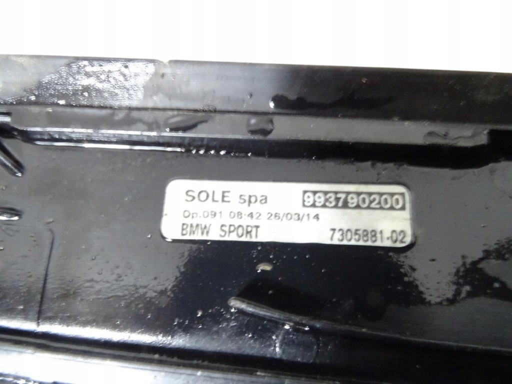 Накладка  накладка защита порога  левая 1 правая bmw seria 1 f20 f21 11-2015 sport Цена