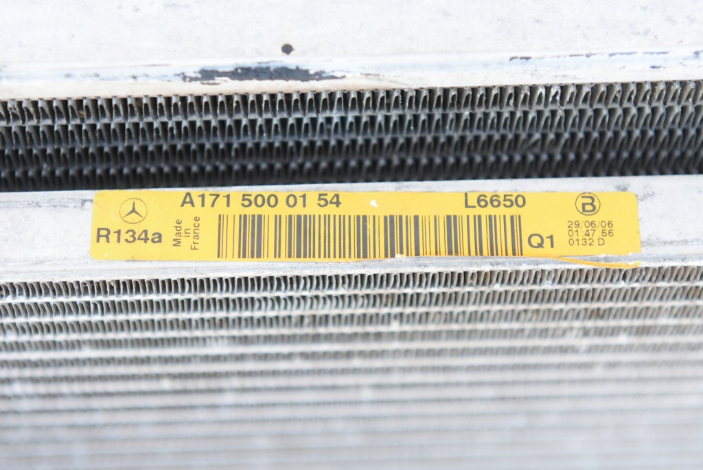 фото №6, Mercedes slk r171 w171 3.5 v6 комплект радіатор води кондиціонера вентилятор