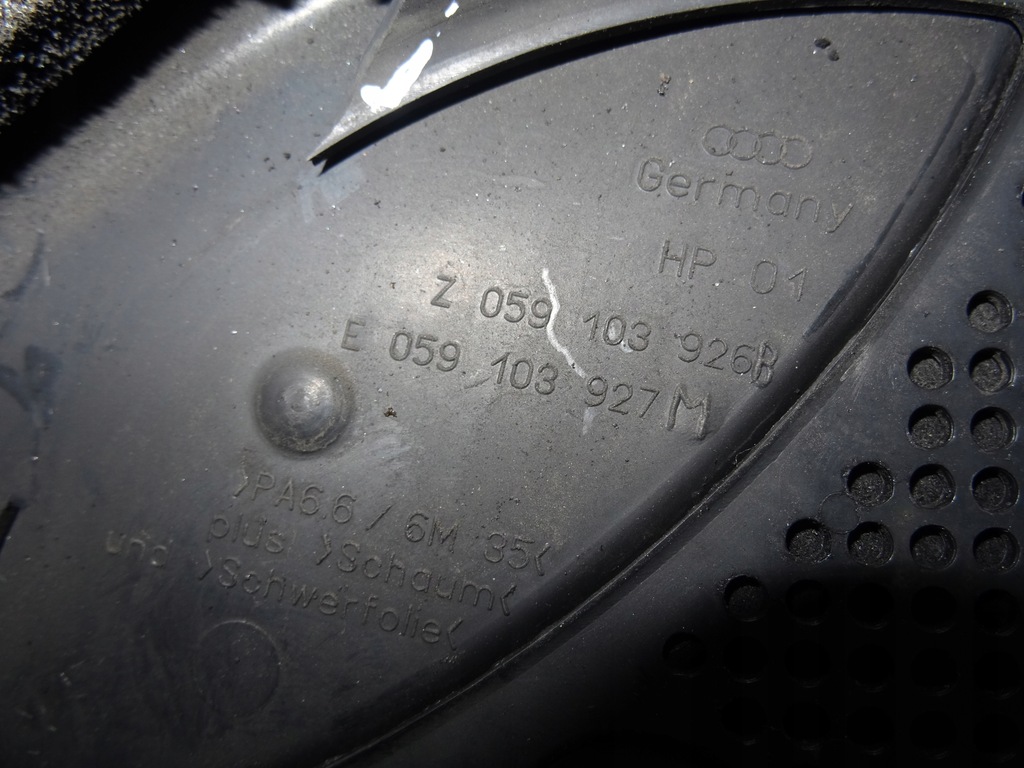 фото №8, Audi a6 c5 2.5 защита корпус распределительного вала 059103926