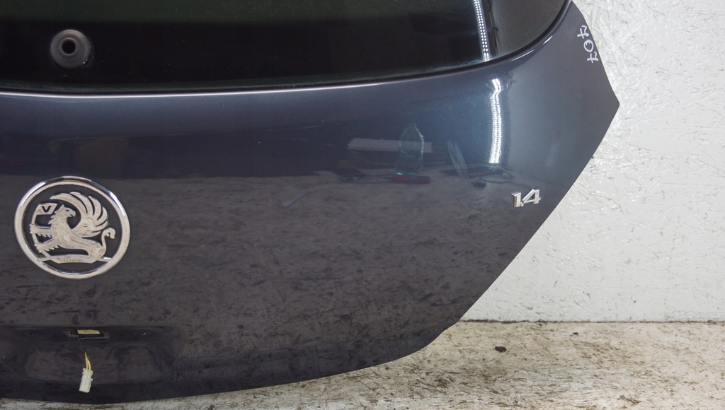 фото №9, Opel corsa d крышка багажника задняя код лакокрасочного покрытия z168 3d