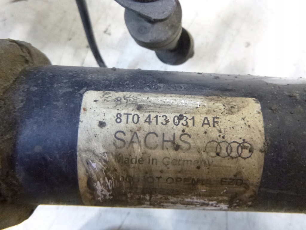 фото №10, Поворотный кулак комплектная левая амортизатор рычаги приводной вал audi a5 8t 2010r.